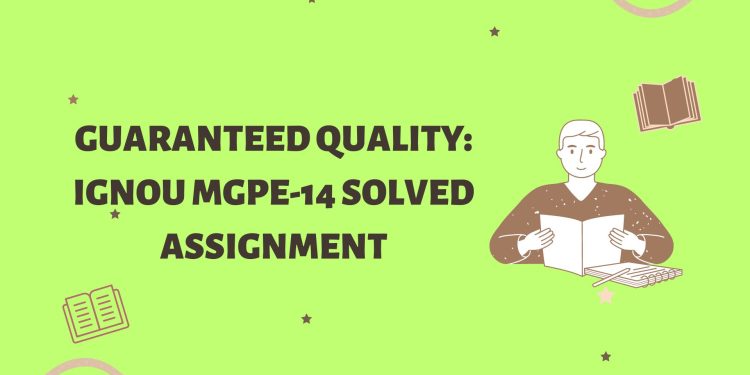 IGNOU MGPE-14 Solved Assignment