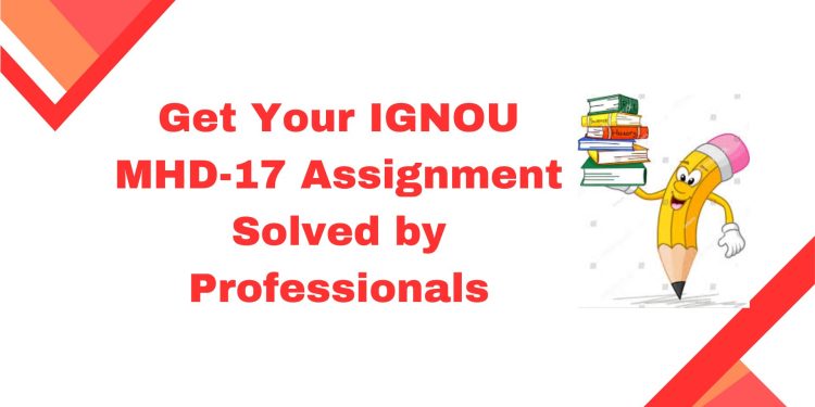 IGNOU MHD-17 Solved Assignment