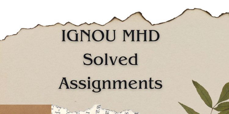 IGNOU MHD Solved Assignment
