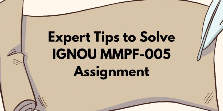 IGNOU MMPF-005 Solved Assignment