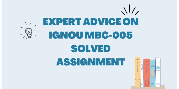 IGNOU MBC-005 Solved Assignment