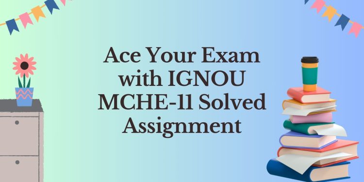 IGNOU MCHE-11 Solved Assignment