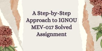 IGNOU MEV-017 Solved Assignment