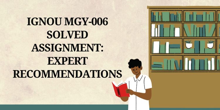 IGNOU MGY-006 Solved Assignment
