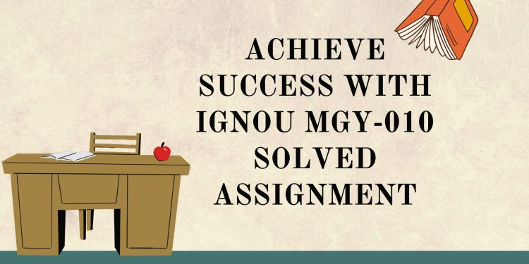 IGNOU MGY-104 Solved Assignment