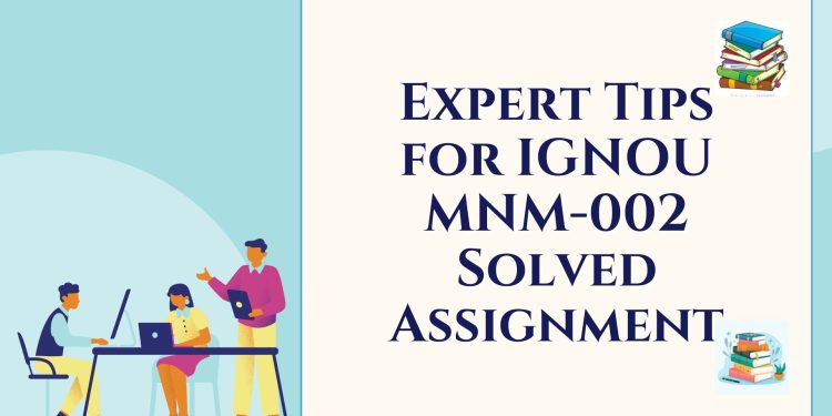 IGNOU MNM-002 Solved Assignment