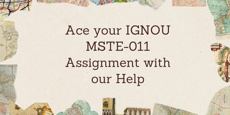 IGNOU MSTE-011 Solved Assignment