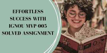IGNOU MVP-005 Solved Assignment