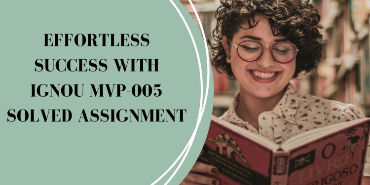 IGNOU MVP-005 Solved Assignment